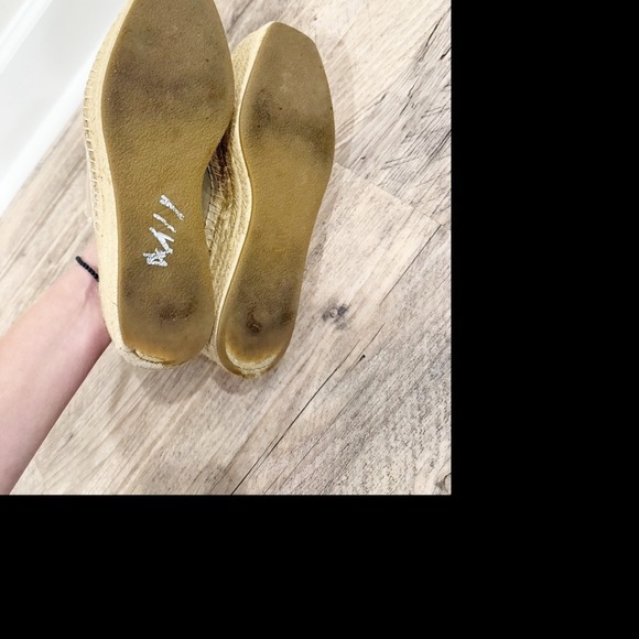 Zara Tan Crochet Platform Mule Espadrille Slip on, Size 8.5 - Picture 11 of 12